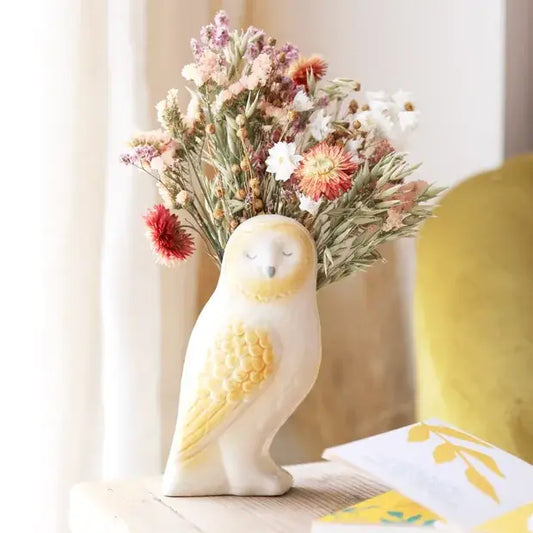 Owl Ceramic Vase