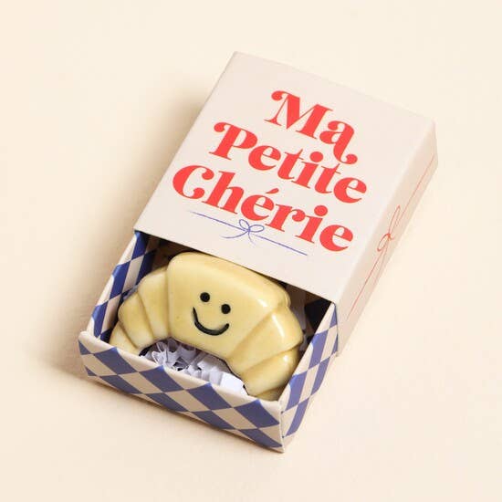 Tiny Matchbox Ceramic Tokens: Gingerbread Man