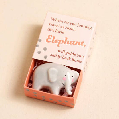 Tiny Matchbox Ceramic Tokens: Bee