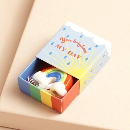 Tiny Matchbox Ceramic Tokens: Bee