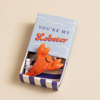 Tiny Matchbox Ceramic Tokens: Gingerbread Man